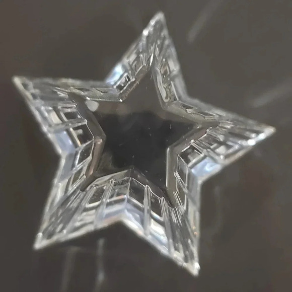Waterford Crystal Star Paperweight Etched Sparkle of  a New Beginning - Picture 6 of 7
